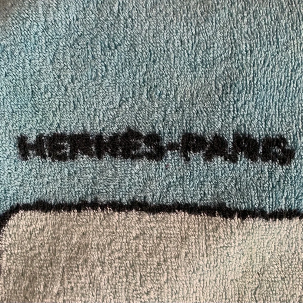 Vintage Hermès Large Towel Equestrian/Horses Motif